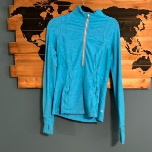 Lululemon quarter zip rulu running top - size 10